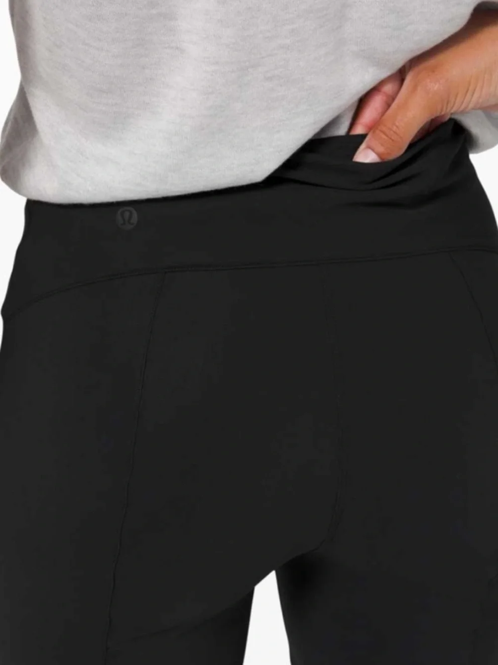 Lululemon Pull on Pants, Black | Size 6